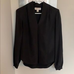 Michael Kors plain black blouse